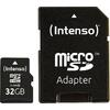 Κάρτα Μνήμης micro SDHC card intenso 32GB class 10